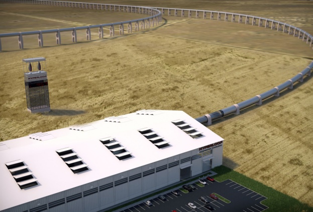 В США начнется строительство пилотной "высокоскоростной" линии Hyperloop